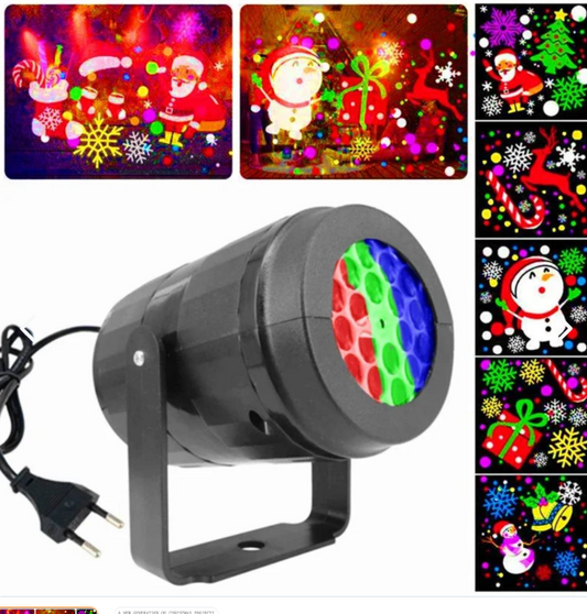 Proyector de luces navidenas